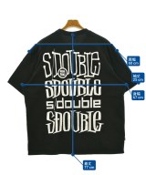 S/DOUBLE（エスダブル）Tシャツ・カットソー 黒 サイズ:XXL メンズ/2200655613121