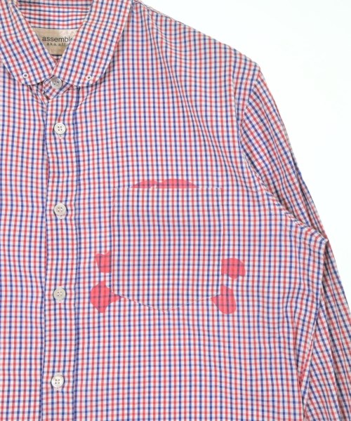 assemble a.k.a AFFA（アッセンブルエーケーエーエーエフエフエー）カジュアルシャツ 赤 サイズ:M メンズ/2200539060232