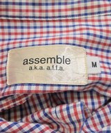 assemble a.k.a AFFA（アッセンブルエーケーエーエーエフエフエー）カジュアルシャツ 赤 サイズ:M メンズ/2200539060232
