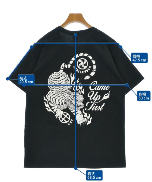 CHALLENGER（チャレンジャー）Tシャツ・カットソー 黒 サイズ:L メンズ/2200642776167