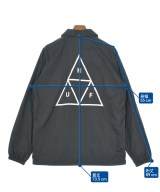 HUF（ハフ）ブルゾン 黒 サイズ:M メンズ/2200644041034