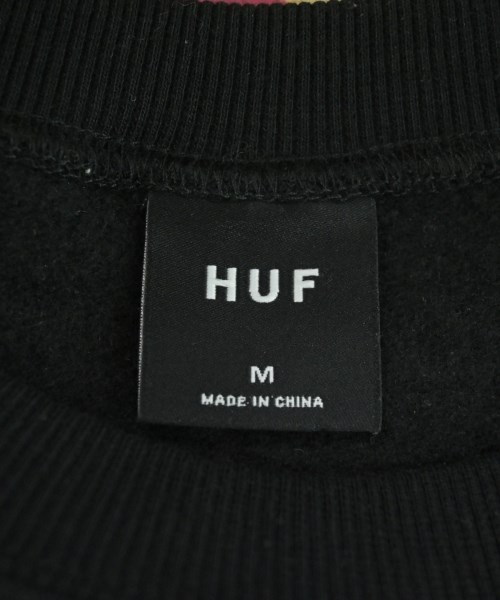 HUF（ハフ）スウェット 黒 サイズ:M メンズ/2200622638133