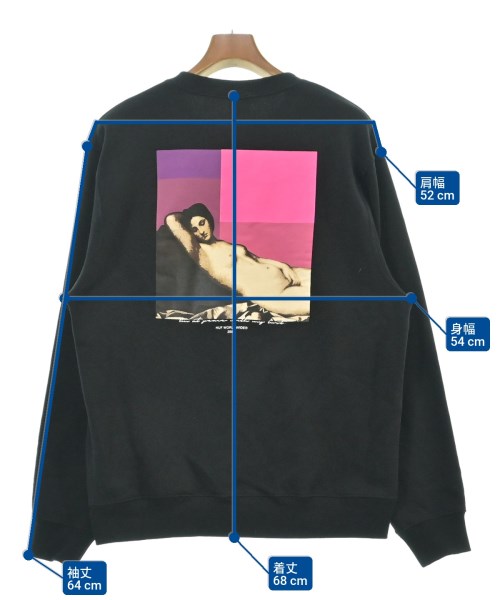 HUF（ハフ）スウェット 黒 サイズ:M メンズ/2200622638133