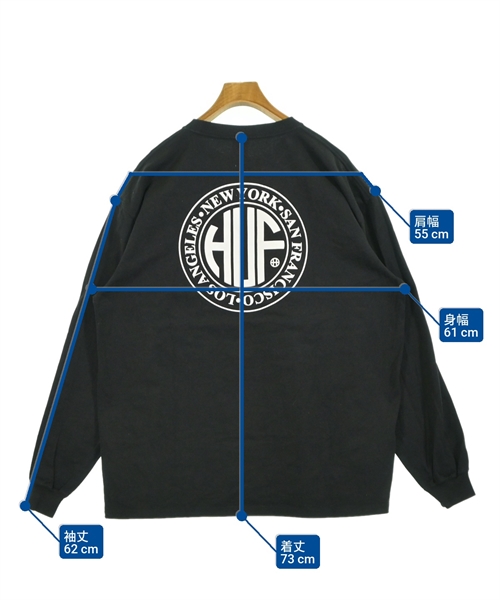 HUF（ハフ）Tシャツ・カットソー 黒 サイズ:XL メンズ/2200625145034