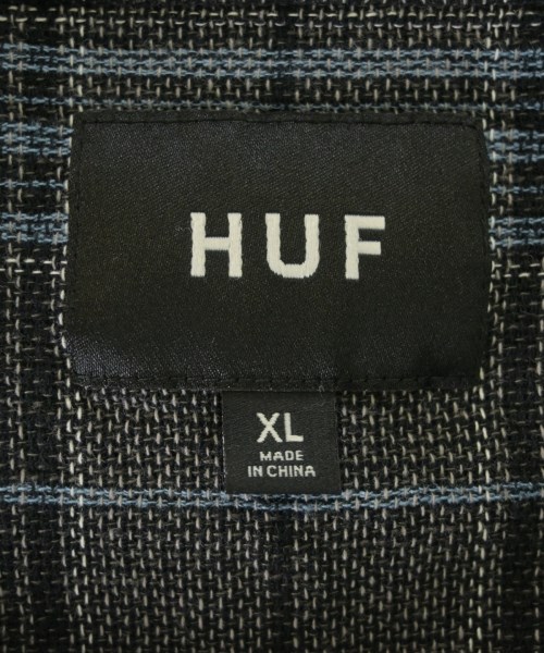 HUF（ハフ）カジュアルシャツ グレー サイズ:XL メンズ/2200629678040