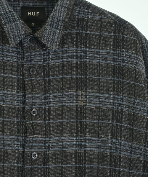 HUF（ハフ）カジュアルシャツ グレー サイズ:XL メンズ/2200629678040