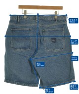 HUF（ハフ）ショートパンツ 青 サイズ:XL メンズ/2200629678101