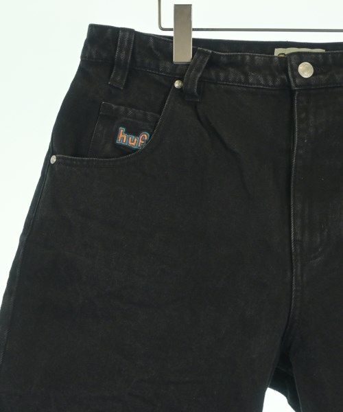 HUF（ハフ）ショートパンツ 黒 サイズ:34(XL位) メンズ/2200629678118