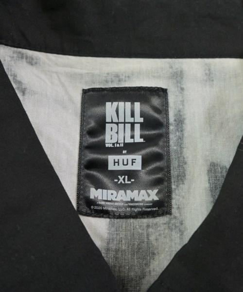 HUF（ハフ）カジュアルシャツ 黒 サイズ:XL メンズ/2200630589175