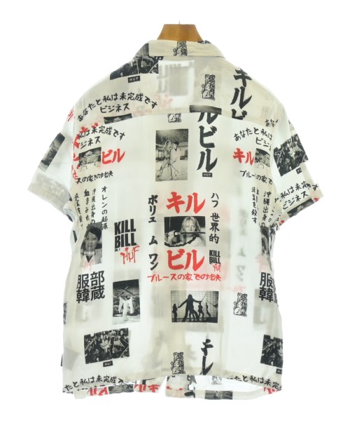 HUF（ハフ）カジュアルシャツ 白 サイズ:S メンズ/2200630589182