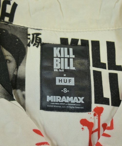 HUF（ハフ）カジュアルシャツ 白 サイズ:S メンズ/2200630589182