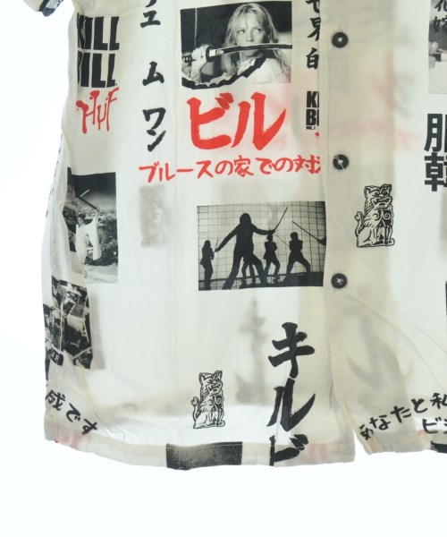HUF（ハフ）カジュアルシャツ 白 サイズ:S メンズ/2200630589182