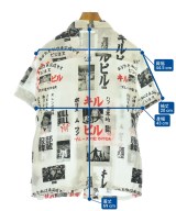 HUF（ハフ）カジュアルシャツ 白 サイズ:S メンズ/2200630589182