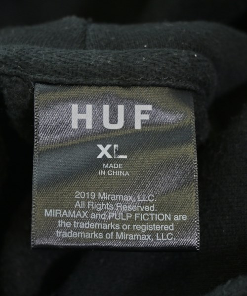 HUF（ハフ）パーカー 黒 サイズ:XL メンズ/2200619685010