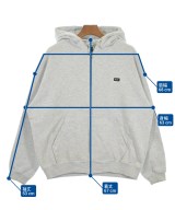 HUF（ハフ）パーカー グレー サイズ:M メンズ/2200633461010