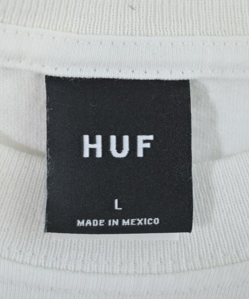 HUF（ハフ）Tシャツ・カットソー 白 サイズ:L メンズ/2200610250118
