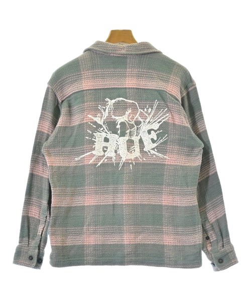 HUF（ハフ）カジュアルシャツ 緑 サイズ:S メンズ/2200620025027