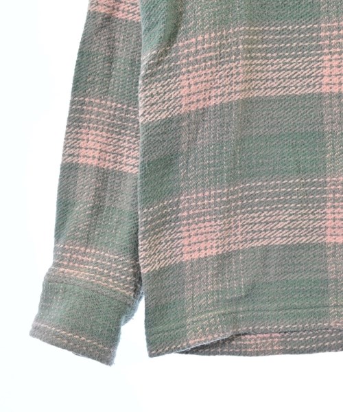 HUF（ハフ）カジュアルシャツ 緑 サイズ:S メンズ/2200620025027