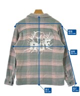 HUF（ハフ）カジュアルシャツ 緑 サイズ:S メンズ/2200620025027