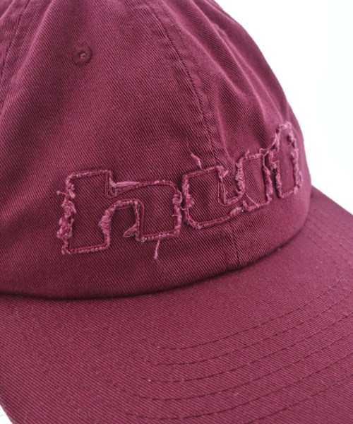 HUF（ハフ）キャップ 赤 サイズ:F メンズ/2200620785075