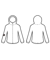 HUF（ハフ）パーカー 白 サイズ:M メンズ/2200677204055