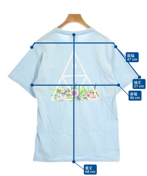 HUF（ハフ）Tシャツ・カットソー 青 サイズ:M メンズ/2200677204093