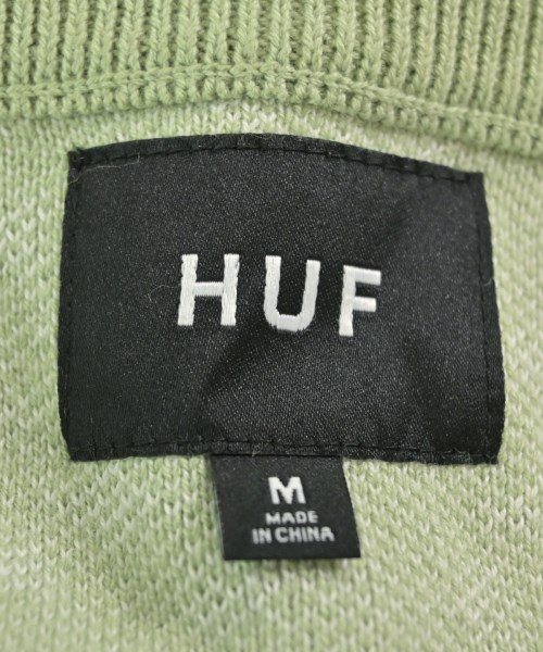 HUF（ハフ）ベスト 緑 サイズ:M メンズ/2200679150015