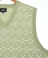 HUF（ハフ）ベスト 緑 サイズ:M メンズ/2200679150015