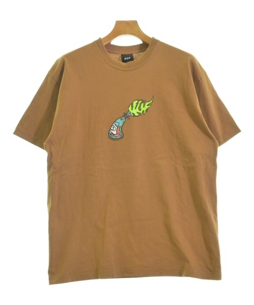 HUF(ハフ)Tシャツ・カットソー 茶 サイズ:L/2200680164124