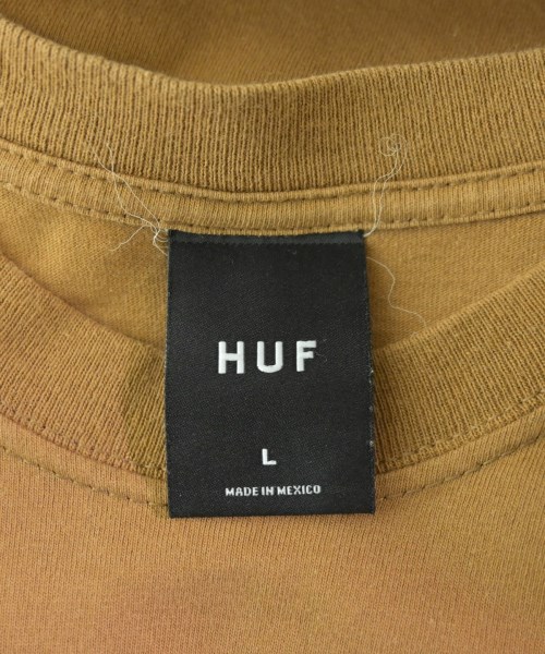 HUF（ハフ）Tシャツ・カットソー 茶 サイズ:L メンズ/2200680164124