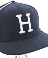 HUF（ハフ）キャップ 紺 サイズ:7 1/2(59.6cm) メンズ/2200694287192