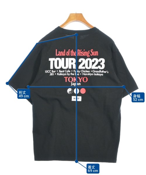 HUF（ハフ）Tシャツ・カットソー 黒 サイズ:M メンズ/2200699042123