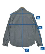 HUF（ハフ）カジュアルシャツ 青 サイズ:L メンズ/2200654393376