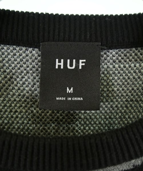 HUF（ハフ）ニット・セーター 黒 サイズ:M メンズ/2200714346038
