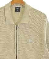 HUF（ハフ）ニット・セーター ベージュ サイズ:M メンズ/2200715868027
