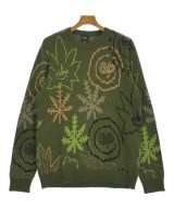 HUF（ハフ）ニット・セーター カーキ サイズ:M メンズ/2200715868034