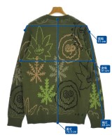 HUF（ハフ）ニット・セーター カーキ サイズ:M メンズ/2200715868034