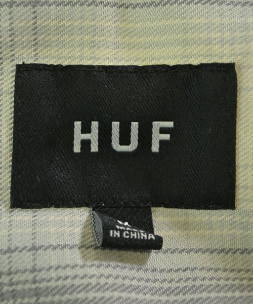 HUF（ハフ）カジュアルシャツ グレー サイズ:M メンズ/2200649204045