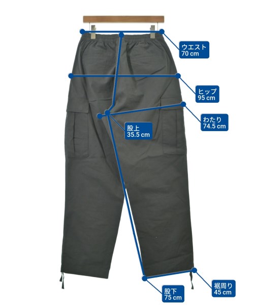 HUF（ハフ）カーゴパンツ グレー サイズ:M メンズ/2200649204069