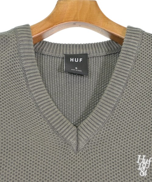 HUF（ハフ）ベスト グレー サイズ:S メンズ/2200649879458