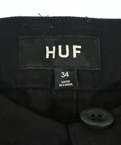 HUF（ハフ）チノパン 黒 サイズ:34(XL位) メンズ/2200702879067
