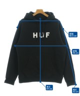 HUF（ハフ）パーカー 黒 サイズ:M メンズ/2200702144028