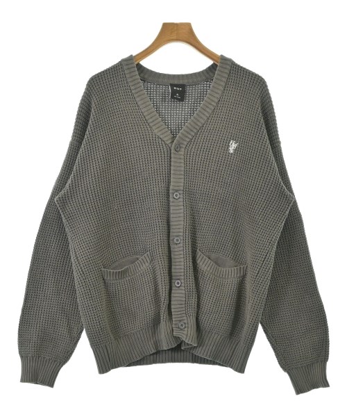 HUF(ハフ)カーディガン グレー サイズ:XL/2200661989166