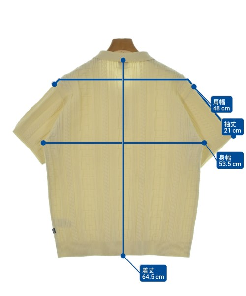 HUF（ハフ）ニット・セーター 白 サイズ:S メンズ/2200661989241