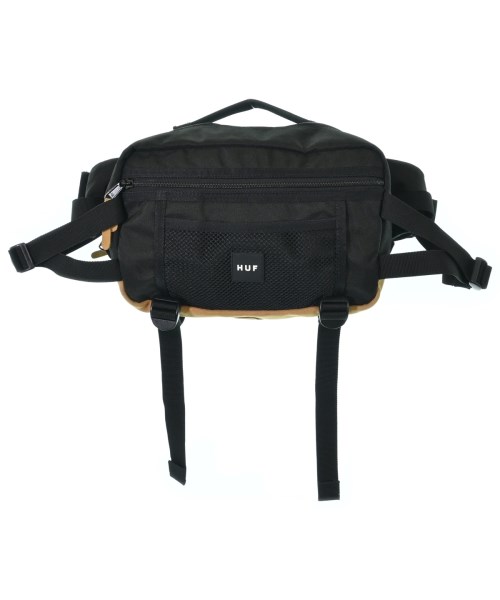 HUF(ハフ)ショルダーバッグ 黒 サイズ:-/2200661989524
