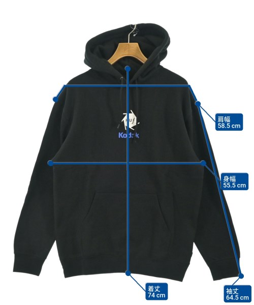 HUF（ハフ）パーカー 黒 サイズ:M メンズ/2200666948090