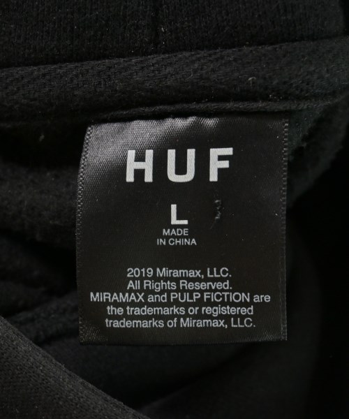 HUF（ハフ）パーカー 黒 サイズ:L メンズ/2200735301160