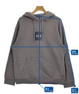 HUF（ハフ）パーカー 紫 サイズ:L メンズ/2200714121024