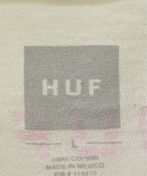 HUF（ハフ）Tシャツ・カットソー 白 サイズ:L メンズ/2200684563084