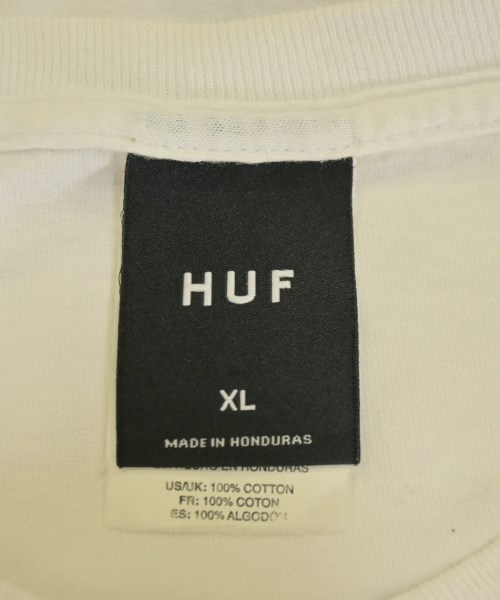 HUF（ハフ）Tシャツ・カットソー 白 サイズ:XL メンズ/2200685801147
